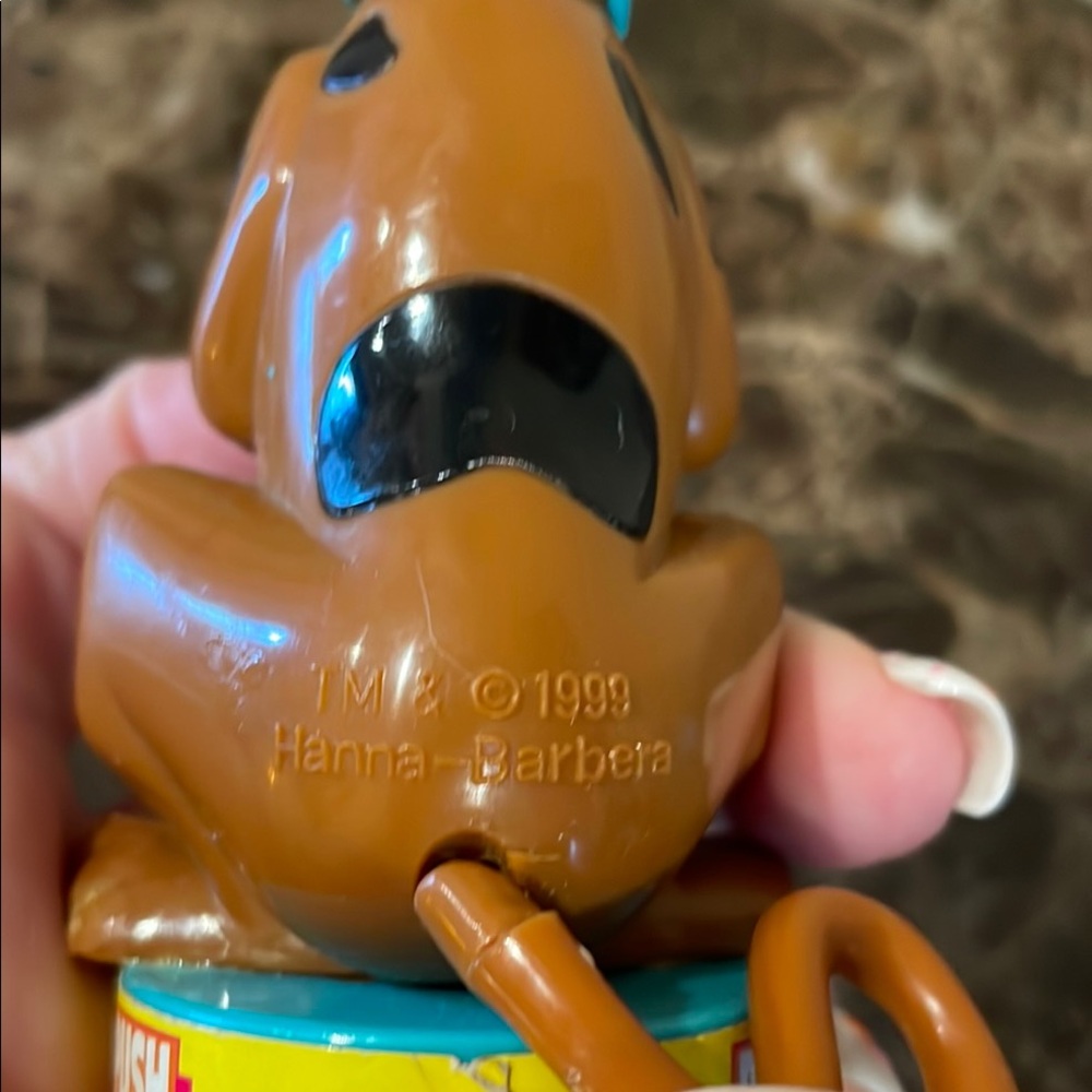Vintage Scooby-Doo Push Puppet Toy Set - Picture 5 of 5